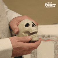 Art Skull GIF by The Great Pottery Throw Down