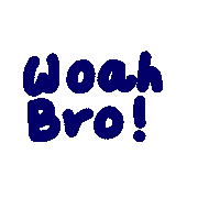 kayawingnut bro woah brother bros Sticker