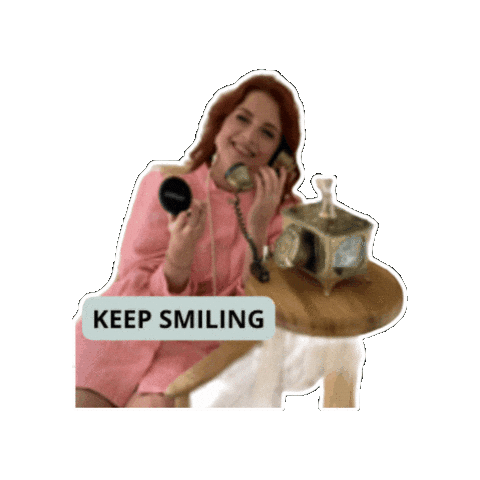 Makeupgroothandel smile smiling keep smiling bellapierre Sticker