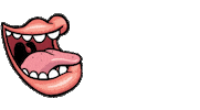 RobMathieson laugh laughing tongue lips Sticker