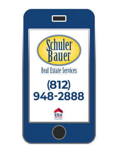SchulerBauer real estate phone realtor sign Sticker