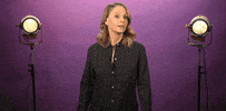 jodie foster batgirl GIF by Team Coco