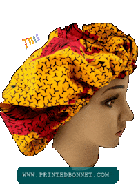 Shower Cap Sticker by Printed Bonnet