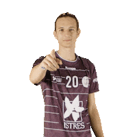 Celebration Yes Sticker by Istres Provence Handball