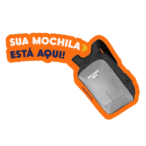 neodanka giphyupload business backpack empresa Sticker