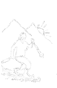 Sport Winter Sticker