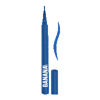 Eyeliner Be Bold Sticker by Banana Beauty
