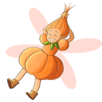Pintapinxo happy pumpkin fairy calabaza Sticker