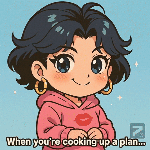 Chibi Plotting GIF by Persona