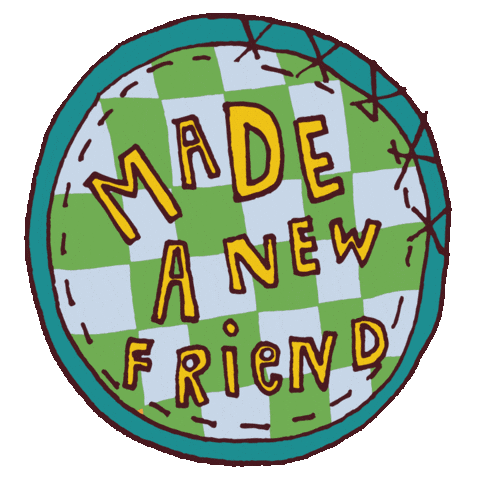 Friends Bff Sticker by Bestival