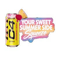 Refreshing Energy Drink Sticker by C4