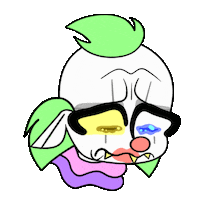 Sarapolpet sad crying cry monster Sticker