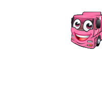 Happy Truck Sticker by g7log