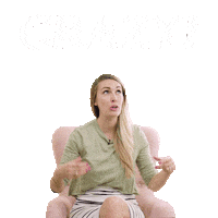 Crazy Sticker by JamesW-FEA
