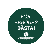 Arboga Sticker by Centerpartiet