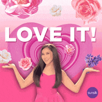 pink love GIF by Sunsilk