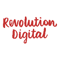 RevolutionDigital action agency advertising behind the scenes Sticker