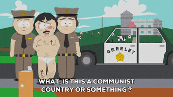 police anger GIF by South Park 