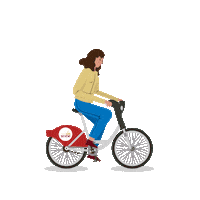 Cyclocity_ES bike bicicleta sevilla bici Sticker