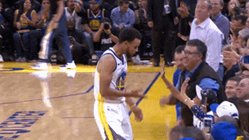 Happy Golden State Warriors GIF by NBA