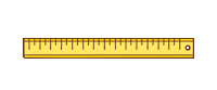 School Ruler Sticker
