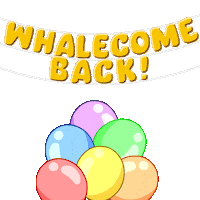 Happy Welcome Back Sticker by Ordinary Friends
