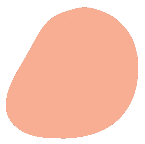 Peach Shape Sticker