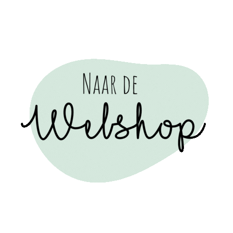Webshop Sticker by Hummelke Handmade