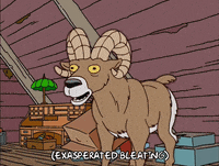 Bleating Season 17 GIF by The Simpsons