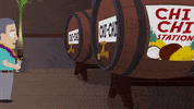 chi chi drinking GIF by South Park 