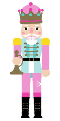 Christmas Nutcracker Sticker by Swig Life