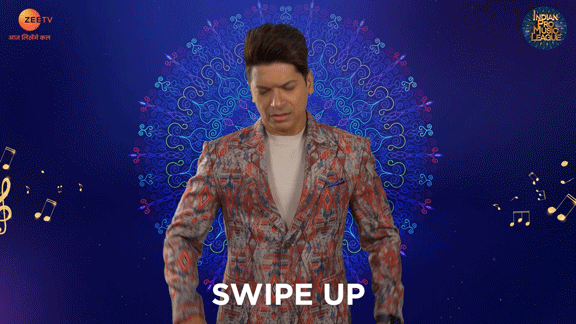 Party Swipe Up GIF