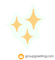 GroupGreetingcards star yellow sparkle groupgreeting Sticker