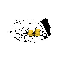 Money Earn Sticker by The Big Favorite