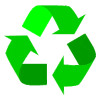 TOSOC nature green recycle upcycle Sticker