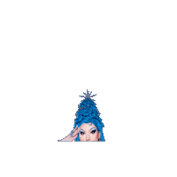 Drag Queen Christmas Sticker by Lagoona Bloo
