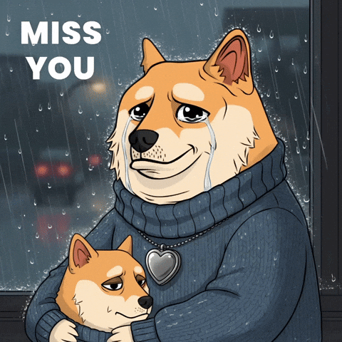 Sad Miss You GIF by Doge Pound