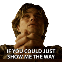 Pray Help Me Sticker by NETFLIX