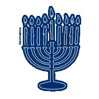 Jewish Hanukkah Sticker by Jews for Jesus