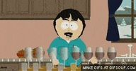 randy chugging GIF