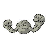 Gen 1 Rock Sticker by Pokémon