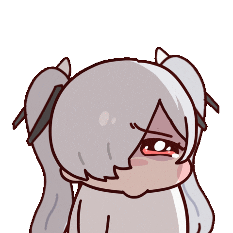 Cry Chibi Sticker