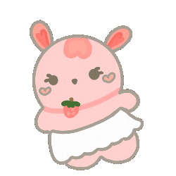 Dance Bunny Sticker
