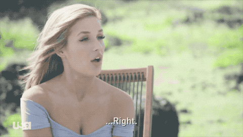 agreeing usa network GIF by Temptation Island