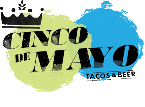 Cinco De Mayo Sticker by Tacos&BeerLV