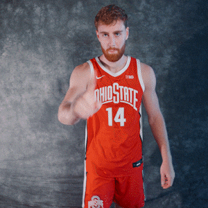 Basketball Noel GIF by Ohio State Athletics