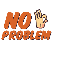 No Problem Plumbing Sticker by heatworksplumbing