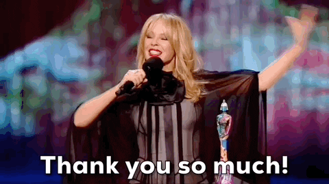 Thank You So Much GIF by BRIT Awards