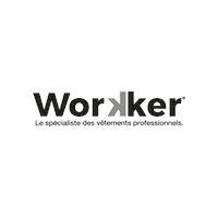 workker clothing workwear work wear workker Sticker