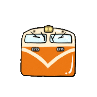 Train Tra Sticker